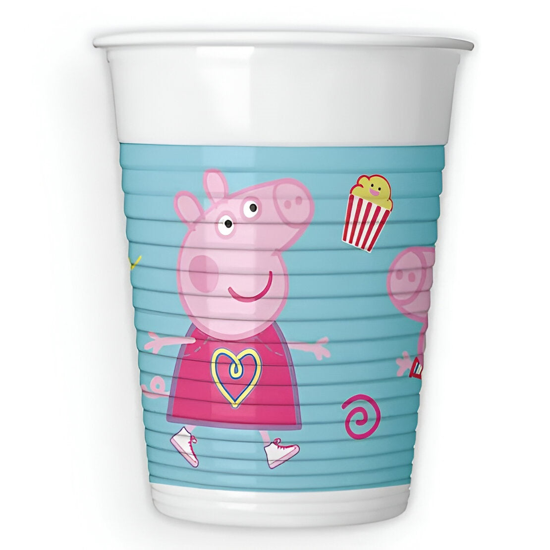 Ποτήρια Πέππα το Γουρουνάκι (8 τεμ)