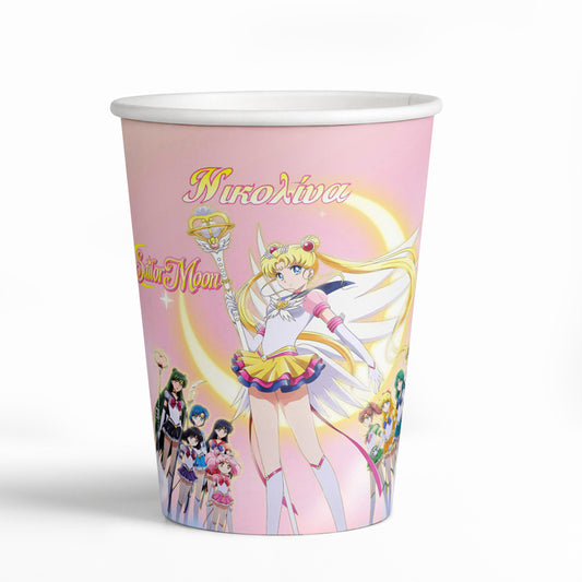 Ποτήρια Sailor Moon (8 τεμ)