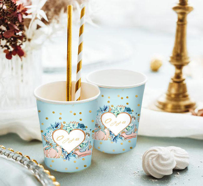 Ποτήρια Σταχτοπούτα (8 τεμ)