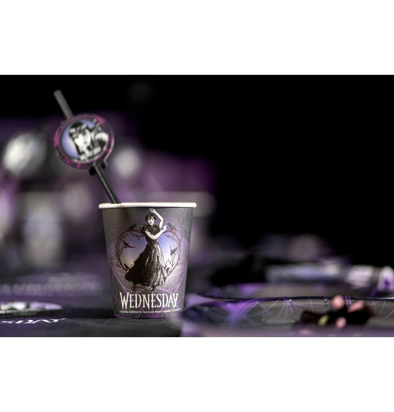 Ποτήρια Wednesday Addams (8 τεμ)