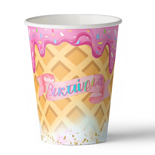 Ποτήρια Ζαχαρωτά (8 τεμ)