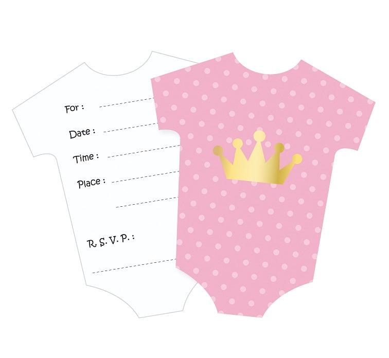 Προσκλήσεις πάρτυ Πριγκίπισσα (6 τεμ)