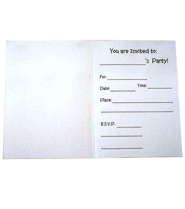 Προσκλήσεις πάρτυ Smiley Face (8 τεμ)