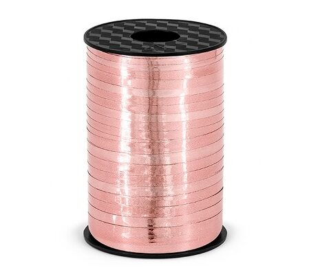 Rosegold Ξυλοκορδέλα για μπαλόνια 225m