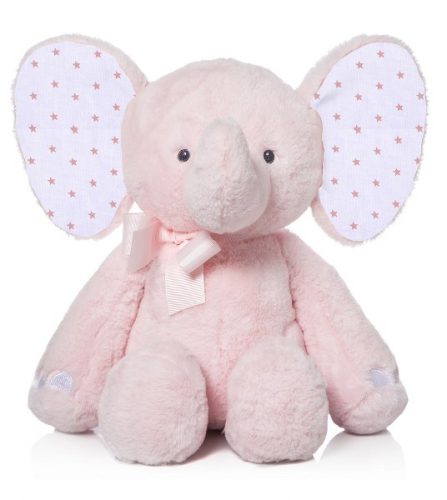 Ροζ Λούτρινο Ελαφαντάκι