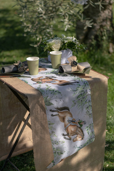 Runner τραπεζιού Άλογο-Ιππασία 5m