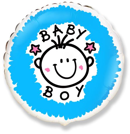 Μπαλόνι Φοιλ 18 Baby Boy / 46 εκ Ασυσκεύαστο