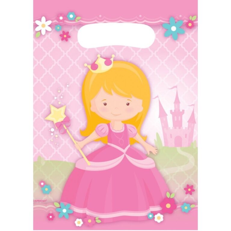 Σακουλάκια δώρων Πριγκίπισσα (8 τεμ)
