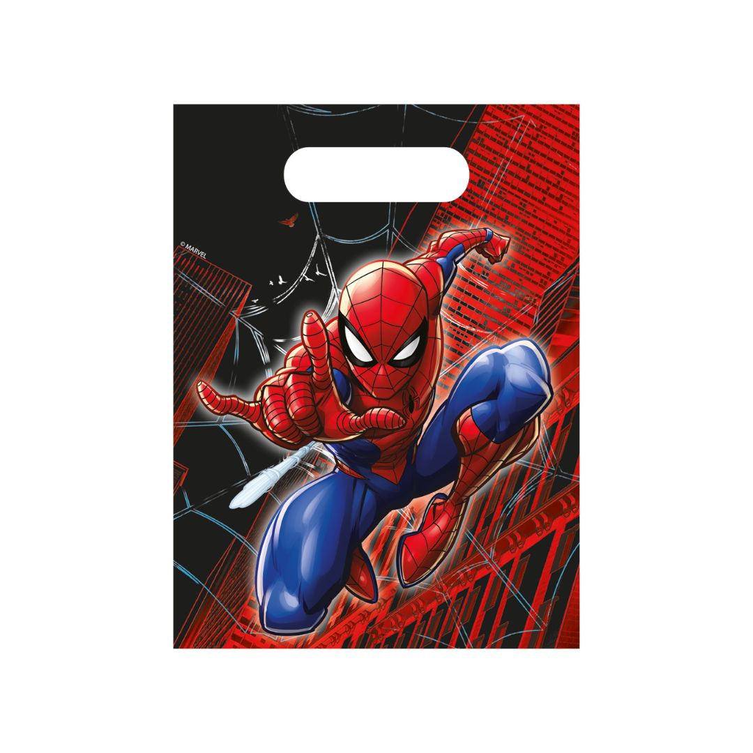 Σακουλάκια για δώρα Spiderman (4 τεμ)