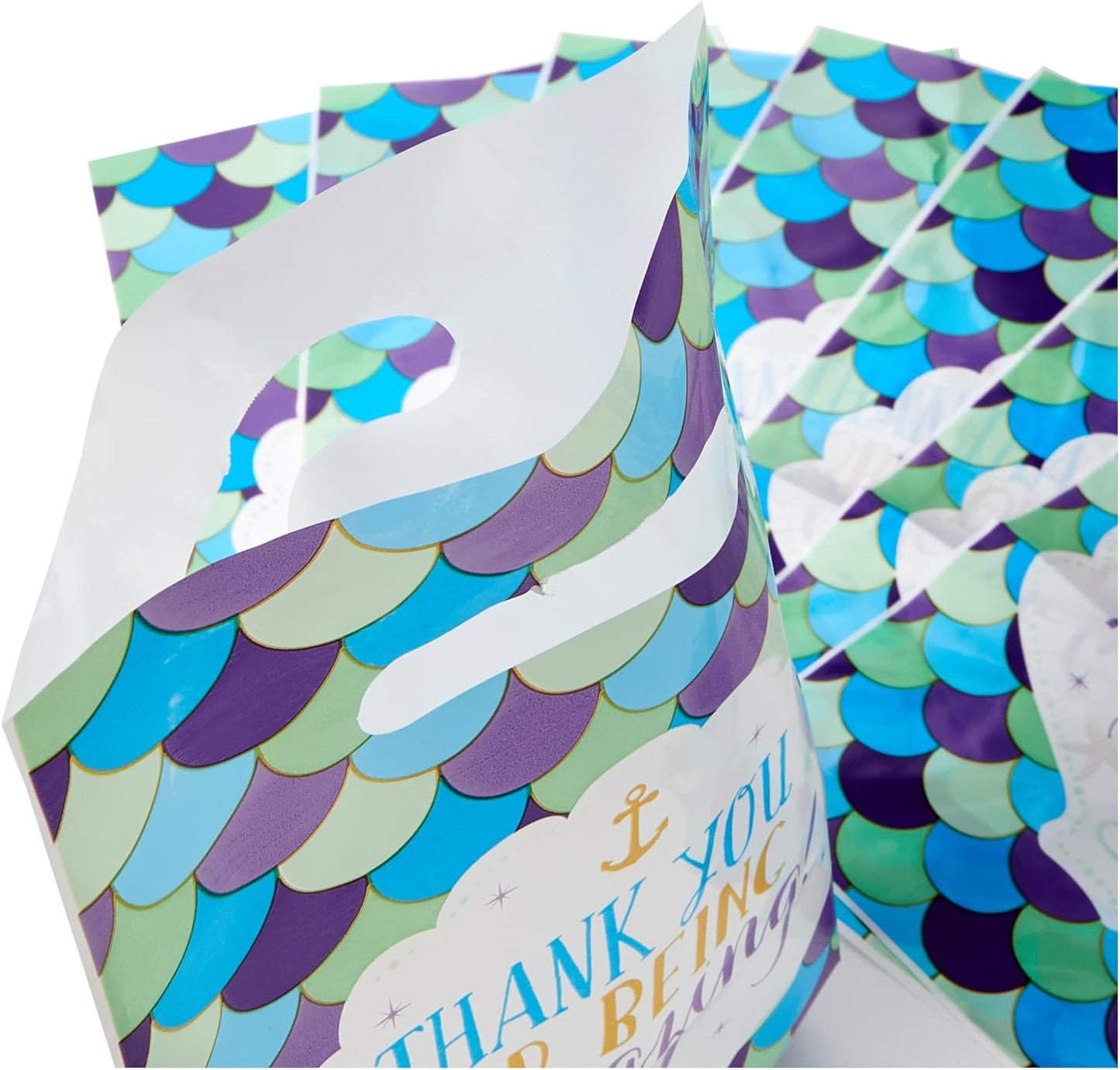 Σακουλάκια για δωράκια Γοργόνα (8 τεμ)