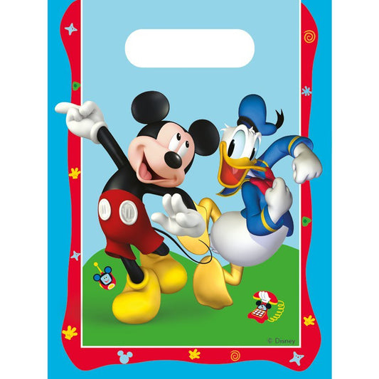 Σακουλάκια για δωράκια Mickey Rock the House (6 τεμ)