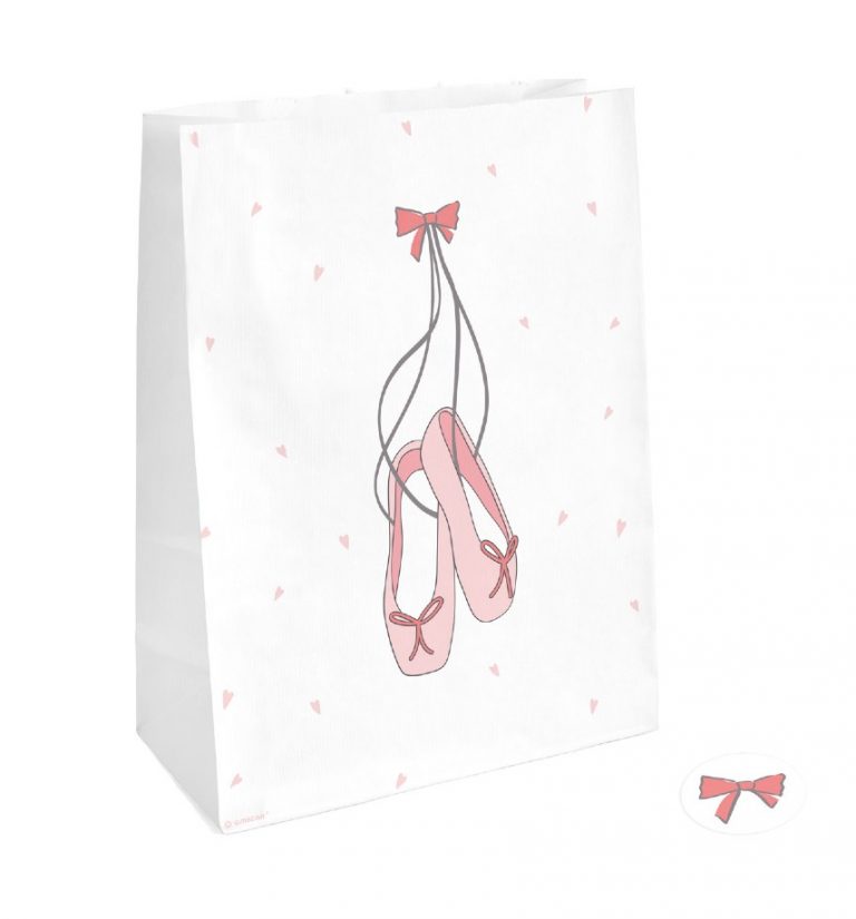 Σακουλάκια για δωράκια Μπαλαρίνα (4 τεμ)
