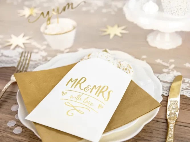 Σακουλάκια Mr & Mrs (6 τεμ)