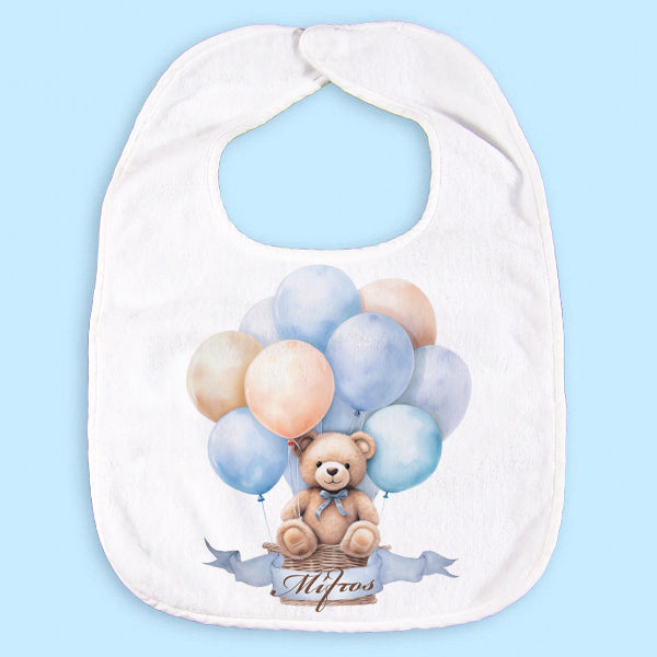 Σαλιάρα Αρκουδάκι Boho