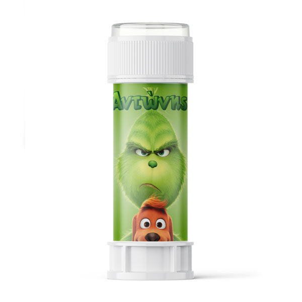 Χριστουγεννιάτικες Σαπουνόφουσκες Grinch