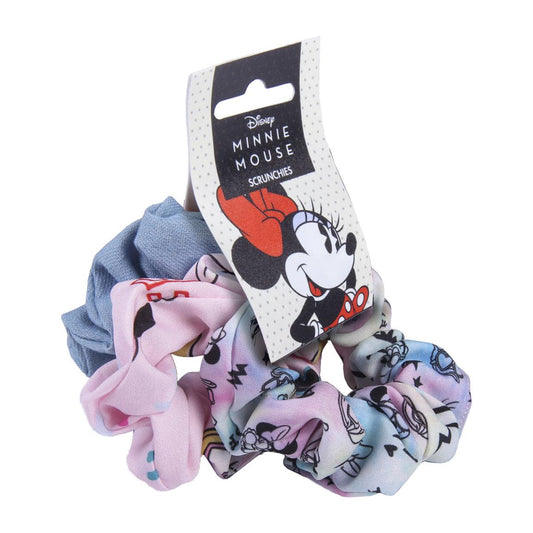 Scrunchies μαλλιών Minnie Mouse (3 τεμ)
