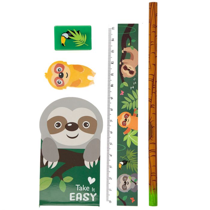 Σετ γραφικής ύλης Βραδύποδας (5 τεμ)