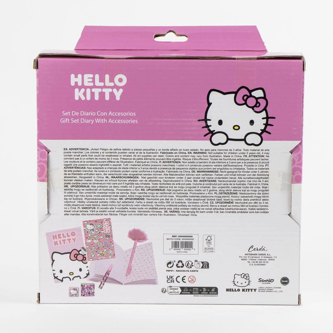 Σετ Ημερολόγιο Hello Kitty