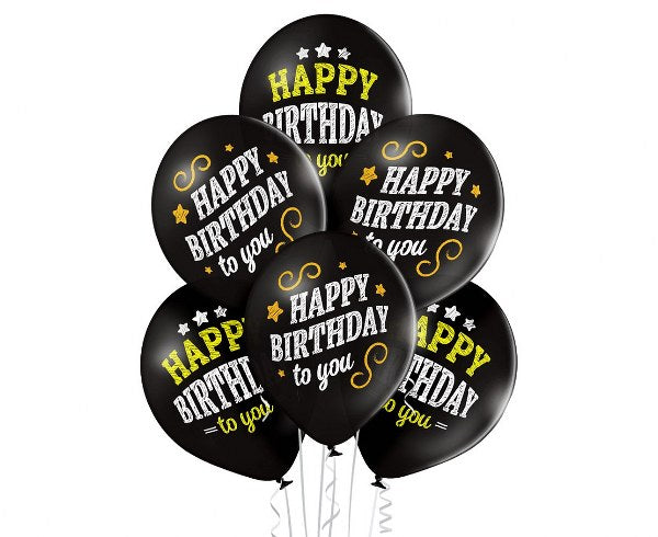 Σετ μπαλόνια "Happy Birthday to You" (6 τεμ)