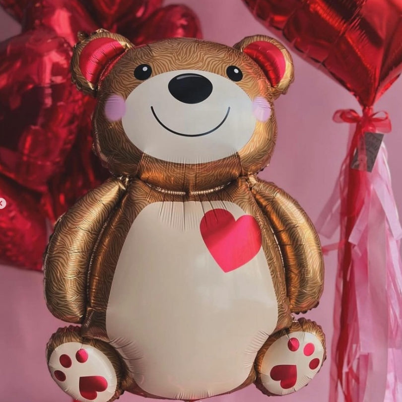 Σετ Μπαλόνια Αρκουδάκι της Αγάπης (12 τεμ)