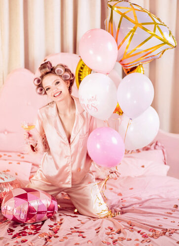 Σετ μπαλόνια για Μπάτσελορ - Μονόπετρο (6 τεμ)