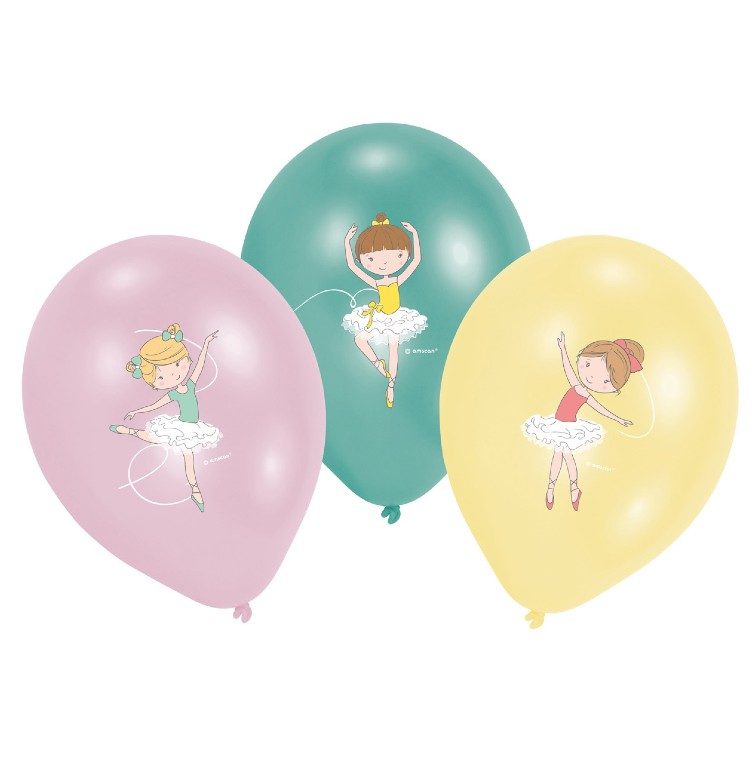 Σετ μπαλόνια Μπαλαρίνα (6 τεμ)
