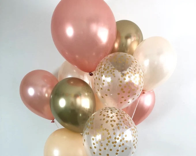 Σετ Μπαλόνια τυπωμένο κομφετί (6 τεμ)