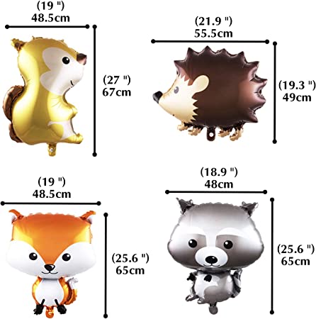 Σετ μπαλόνια Woodland (44 τεμ)