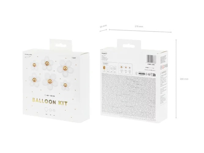 Σετ Μπαλονιών Μαργαρίτες DIY (42 τεμ)