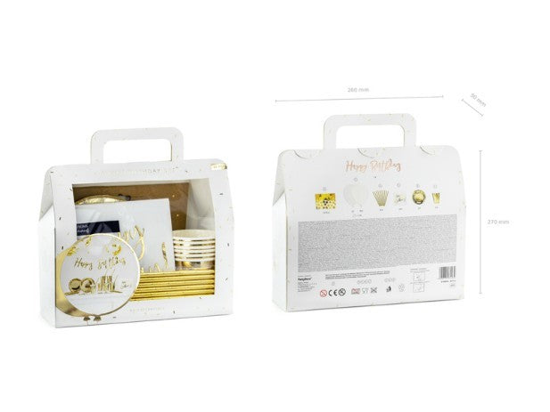 Σετ Πάρτυ Χρυσό (60 τεμ)