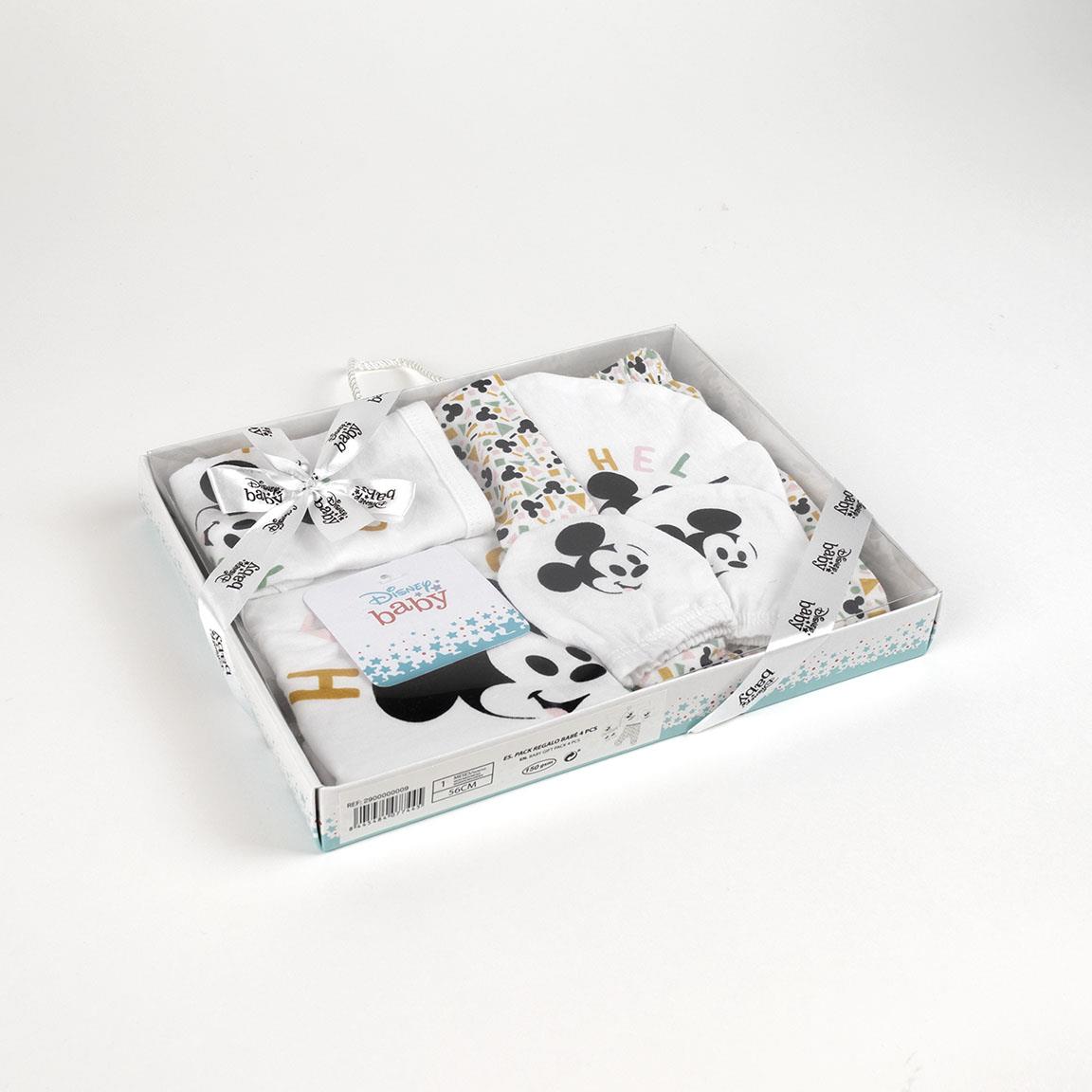 Σετ ρουχαλάκια νεογέννητου Mickey Happy (4 τεμ)