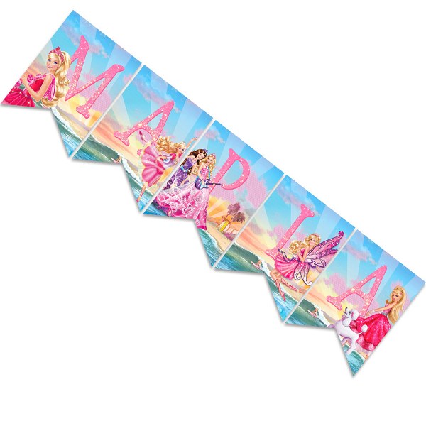 Σημαιάκια με όνομα Barbie