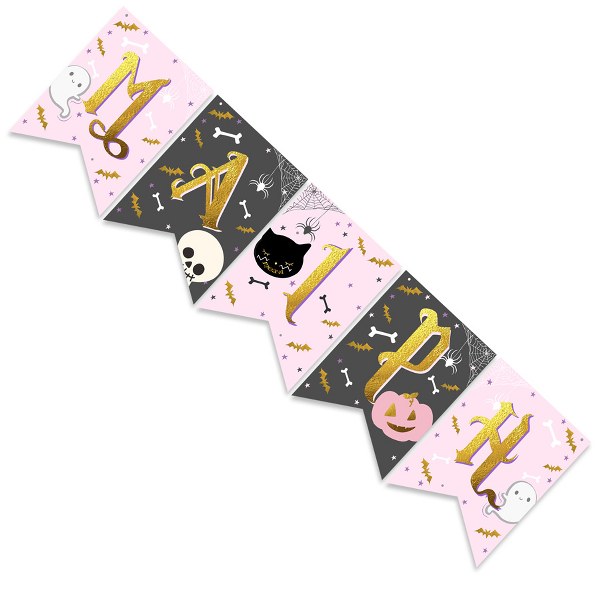 Σημαιάκια με όνομα ροζ Κολοκύθα