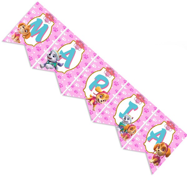 Σημαιάκια με όνομα Skye & Everest