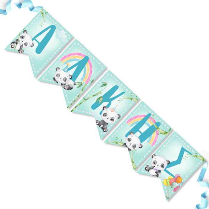 Σημαιάκια με όνομα Panda