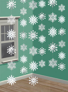 Διακοσμητικές Ταινίες Snowflake /6 τεμ
