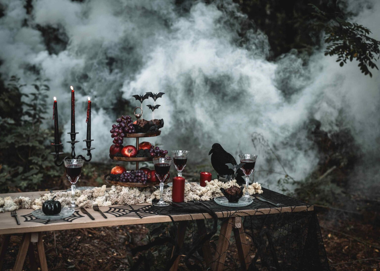 Σουπλά Τραπεζιού - Ιστός Αράχνης (4 τεμ)