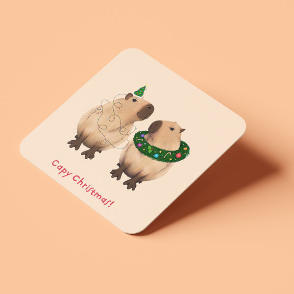 Χριστουγεννιάτικο Σουβέρ – Capy Christmas