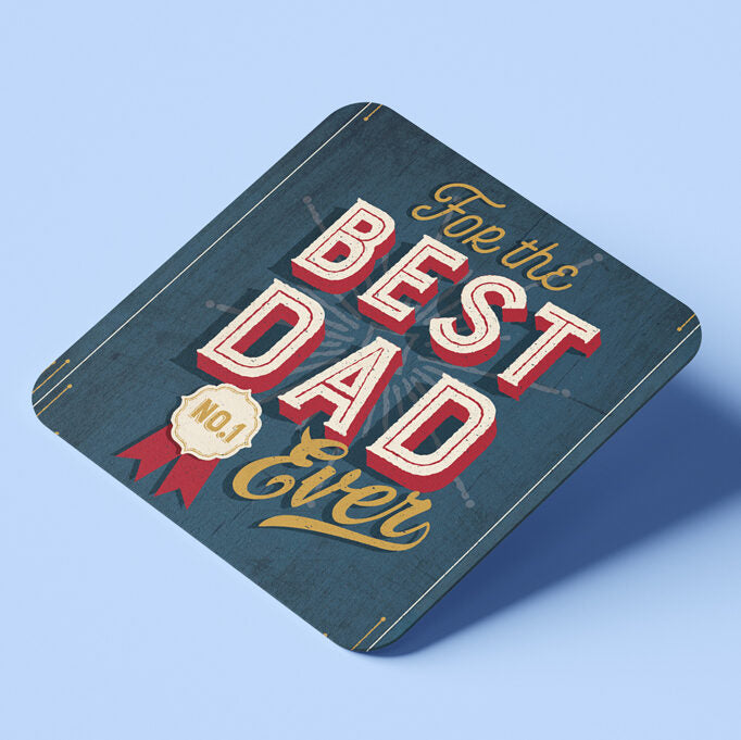 Σουβέρ από φελλό για μπαμπά – Best Dad Ever