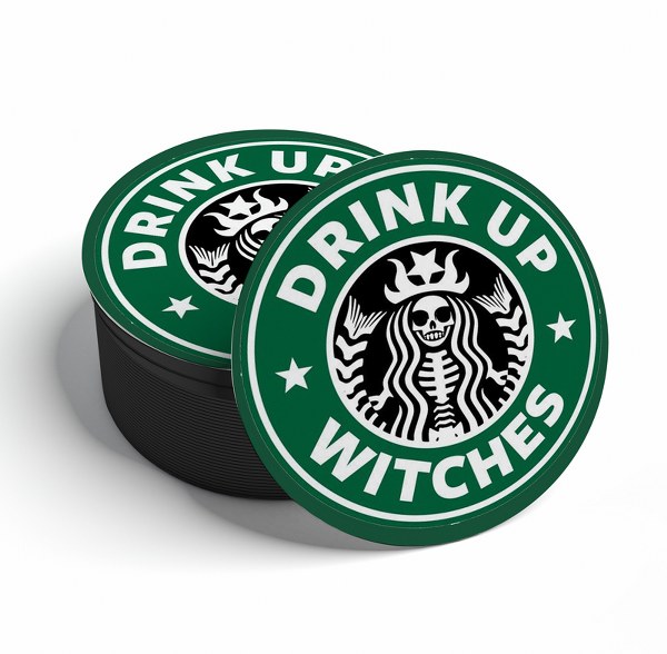 Σουβέρ Halloween - Drink Up Witches