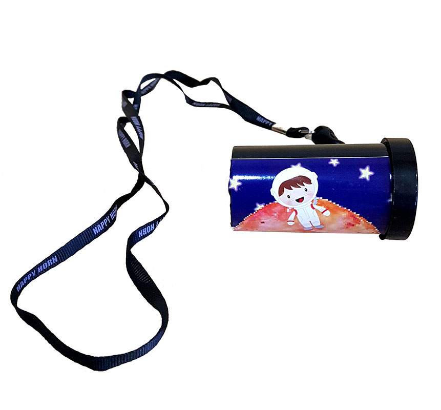 Σφυρίχτρα με αυτοκόλλητο θεματικό