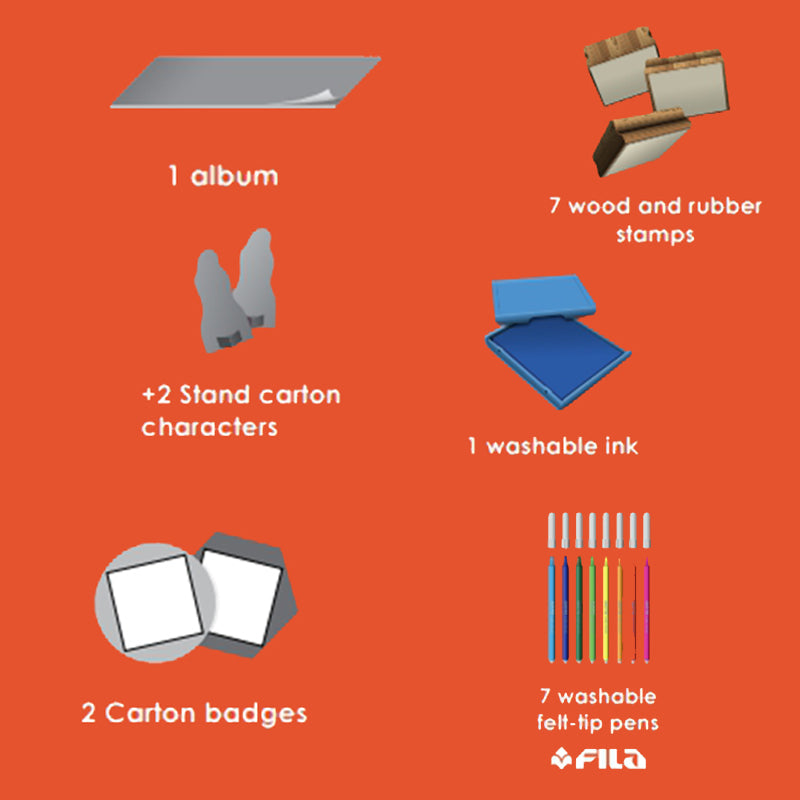 Σπιτάκι Stitch με είδη ζωγραφικής