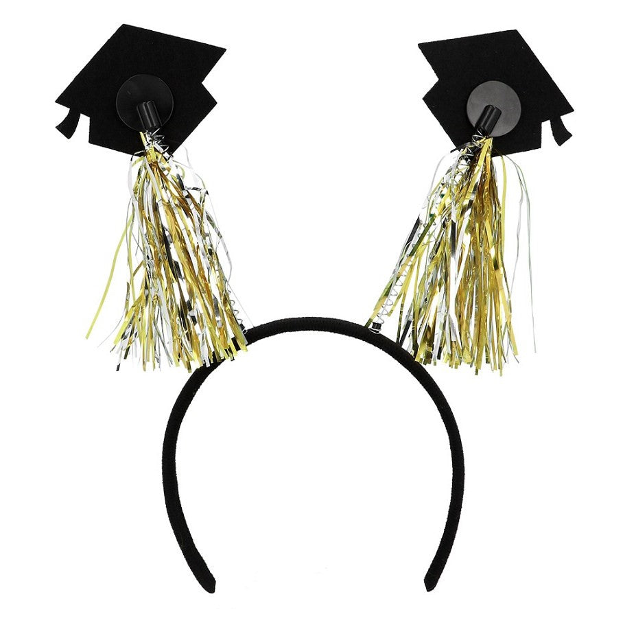 Στέκα Αποφοίτησης με mini Καπέλα και χρυσές Φούντες