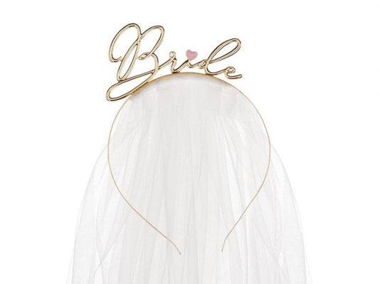 Στέκα Bride με πέπλο