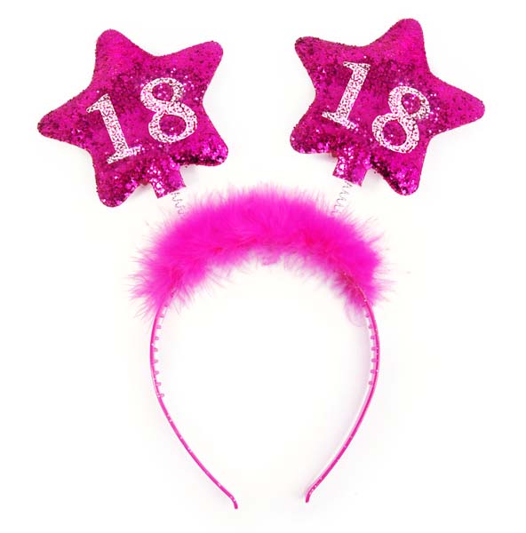 Στέκα μαλλιών "Sweet 18"