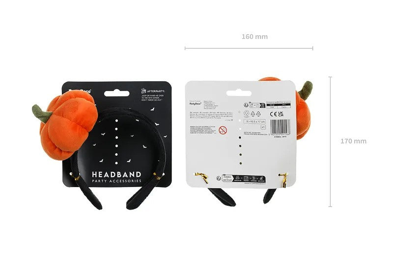 Στέκα Μαλλιών - Κολοκύθα Halloween