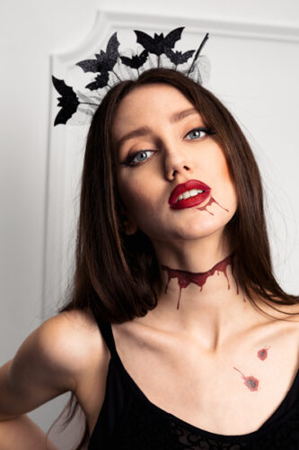 Στέκα Νυχτερίδες με γκλίτερ και τούλι