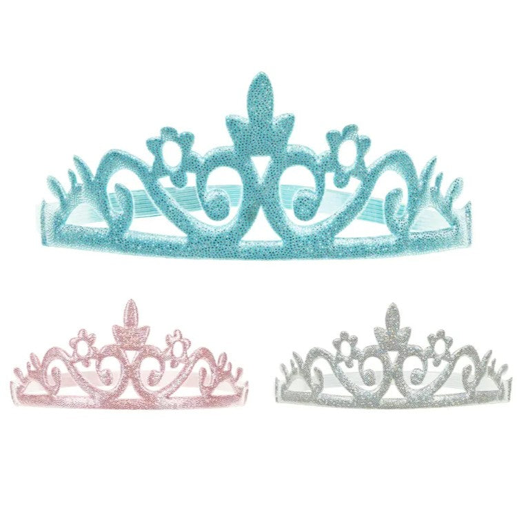 Στέμμα Πριγκίπισσας με γκλίτερ (3 τεμ)