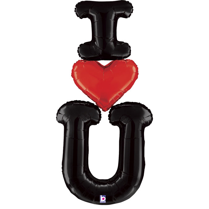 Τεράστιο Μπαλόνι "Ι ♡ U"