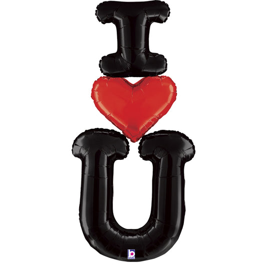 Τεράστιο Μπαλόνι "Ι ♡ U"